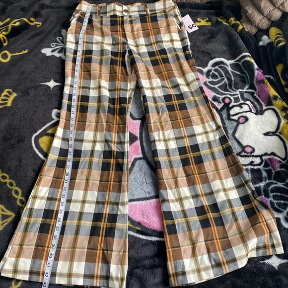 So brand plaid wide leg pants - Picture 5 of 14